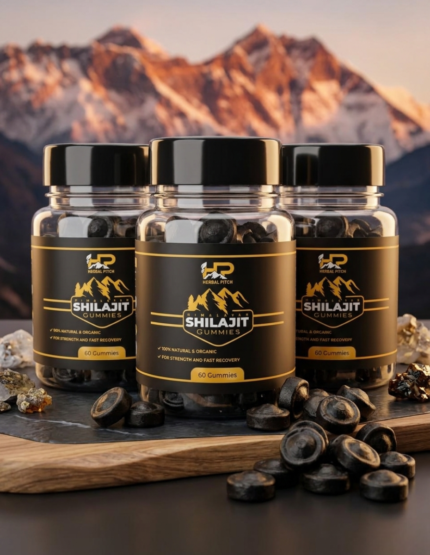 Herbal Pitch Himalayan Shilajit Gummies – Pack of 3