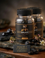 Herbal Pitch Premium Himalayan Shilajit Gummies for Stamina & Recovery - 30 Count - Pack of 2